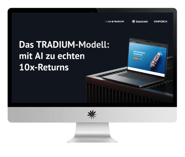 Mockup der Tradium Case Study