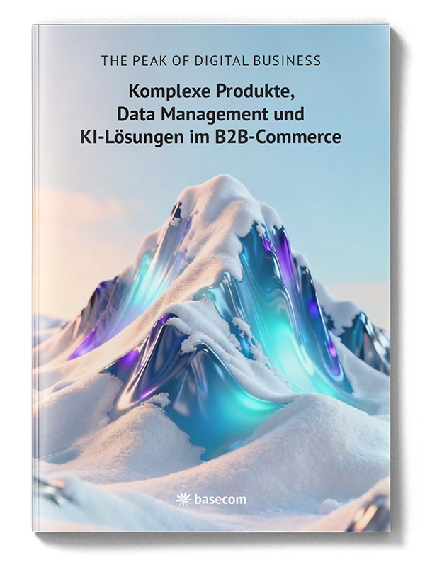 Whitepaper „The Peak of digital Business: Komplexe Produkte, Data Management und KI-Lösungen im B2B-Commerce“ – Vorschau