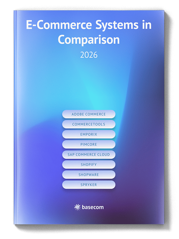 Cover: E-commerce systems in comparison 2026