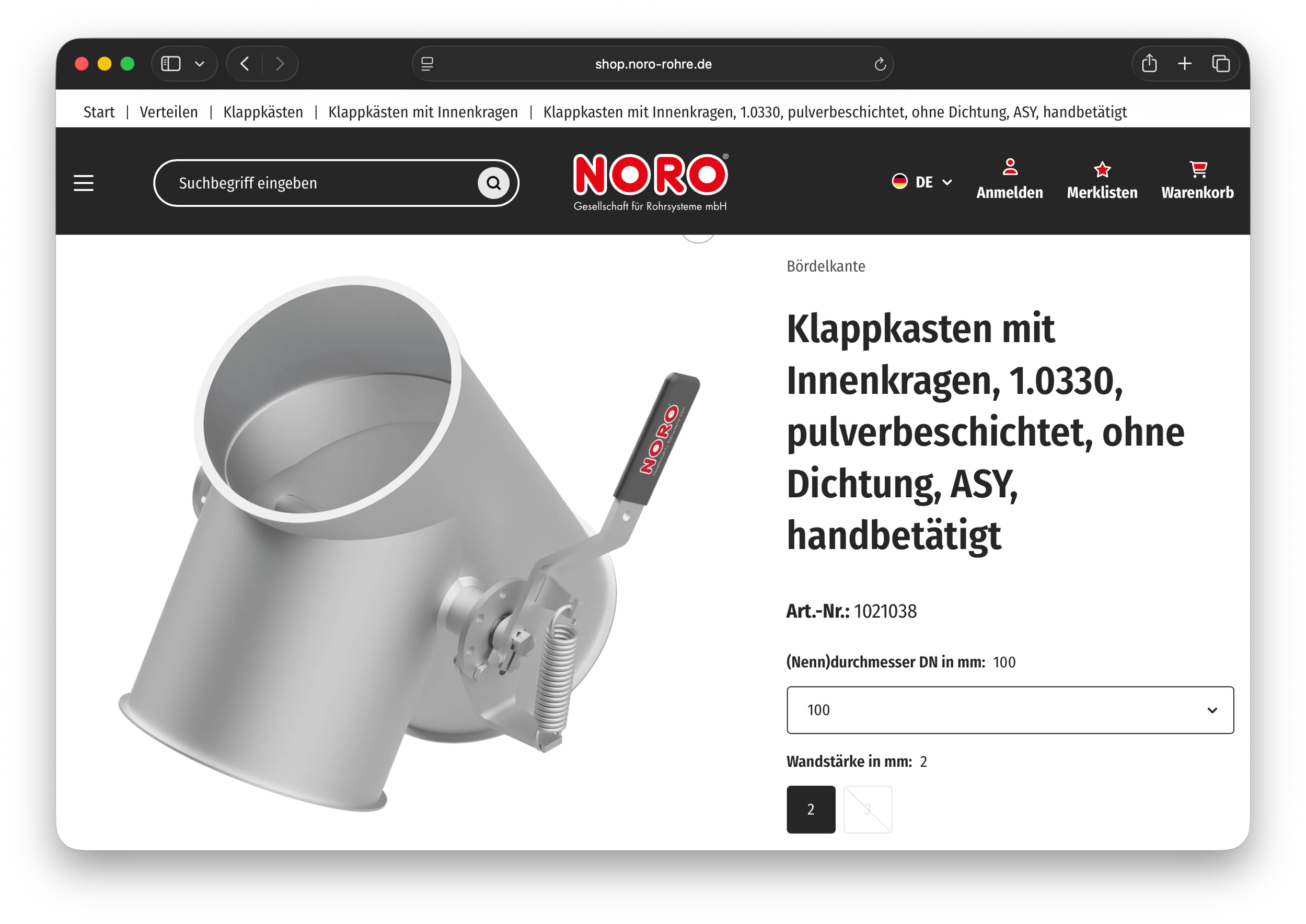 noro_bestellung_screenshot