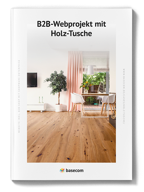 Titelbild Case Study Holz Tusche basecom