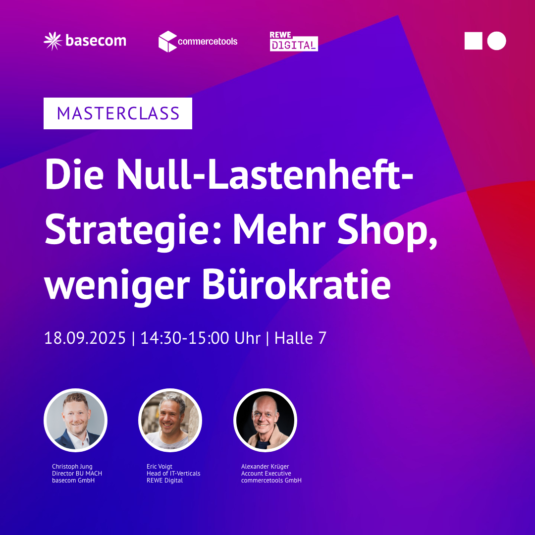 Linkedin Masterclass Commercetools
