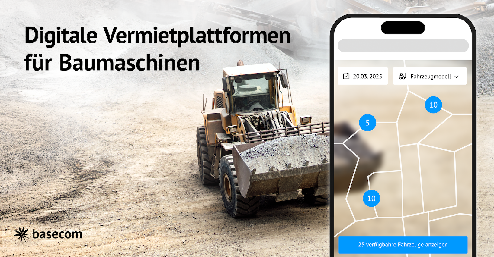 Whitepaper: Digitale Vermietplattformen für Baumaschinen | basecom