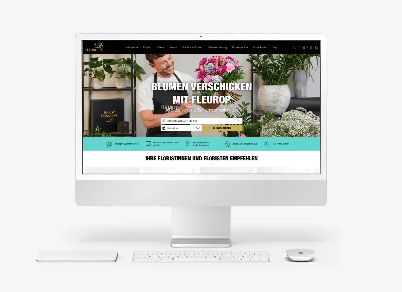 Referenz Fleurop Artikel Cover